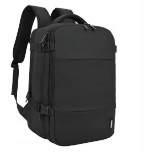 NOVEEN CTB500 Musta 40x20x25 matkamökkireppu pumpulla