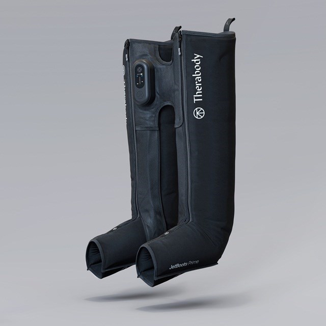 Therabody Lymfahierontakengät JetBoots Prime koko S Musta