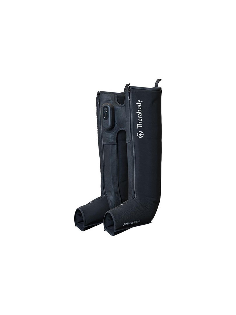 Therabody Lymfahierontakengät JetBoots Prime koko L Musta