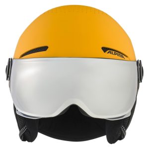 Alpina Zupo Visor Q-Lite Burned-Yellow talvikypärä. Matt 51-55