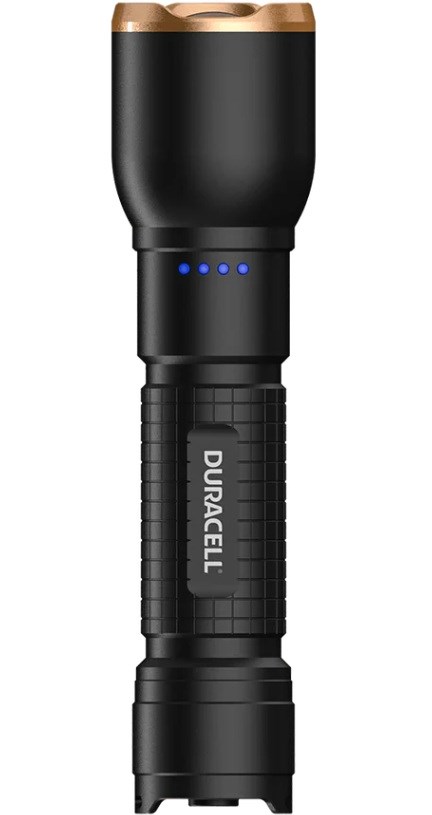 Duracell DF1500R taskulamppu musta