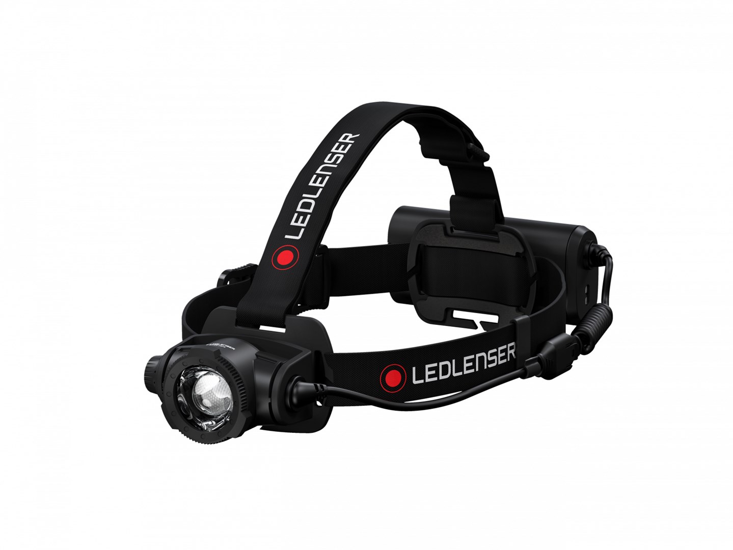 Ledlenser H15R Core musta otsapanta taskulamppu LED