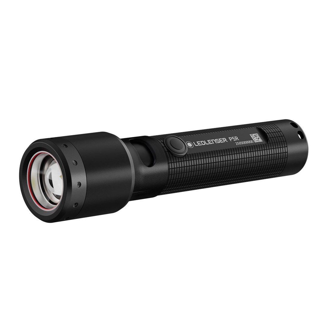 Ledlenser P5R Musta Käsi taskulamppu LED