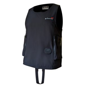 Glovii GMV2L vesiurheiluliivi Musta Softshell -materiaali