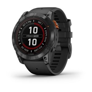 Garmin fēnix 7X Pro 3,56 cm (1,4") MIP 51 mm Digitaalinen 280 x 280 pikseliä Kosketusnäyttö Harmaa Wi-Fi GPS (satelliitti)