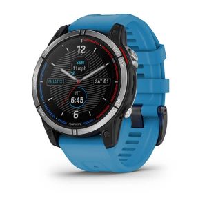 Garmin quatix 7 3,3 cm (1,3") MIP 47 mm Digitaalinen 260 x 260 pikseliä Kosketusnäyttö Sininen Wi-Fi GPS (satelliitti)