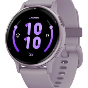 Garmin Vivoactive 5 3,05 cm (1,2") AMOLED Digital 390 x 390 pikseliä Kosketusnäyttö Violetti Wi-Fi GPS (satelliitti)