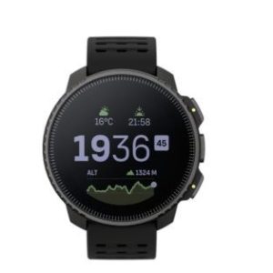 Suunto SS050862000 älykello / urheilukello 3,56 cm (1,4") pistematriisi 49 mm 280 x 280 pikseliä Kosketusnäyttö Musta GPS (satelliitti)