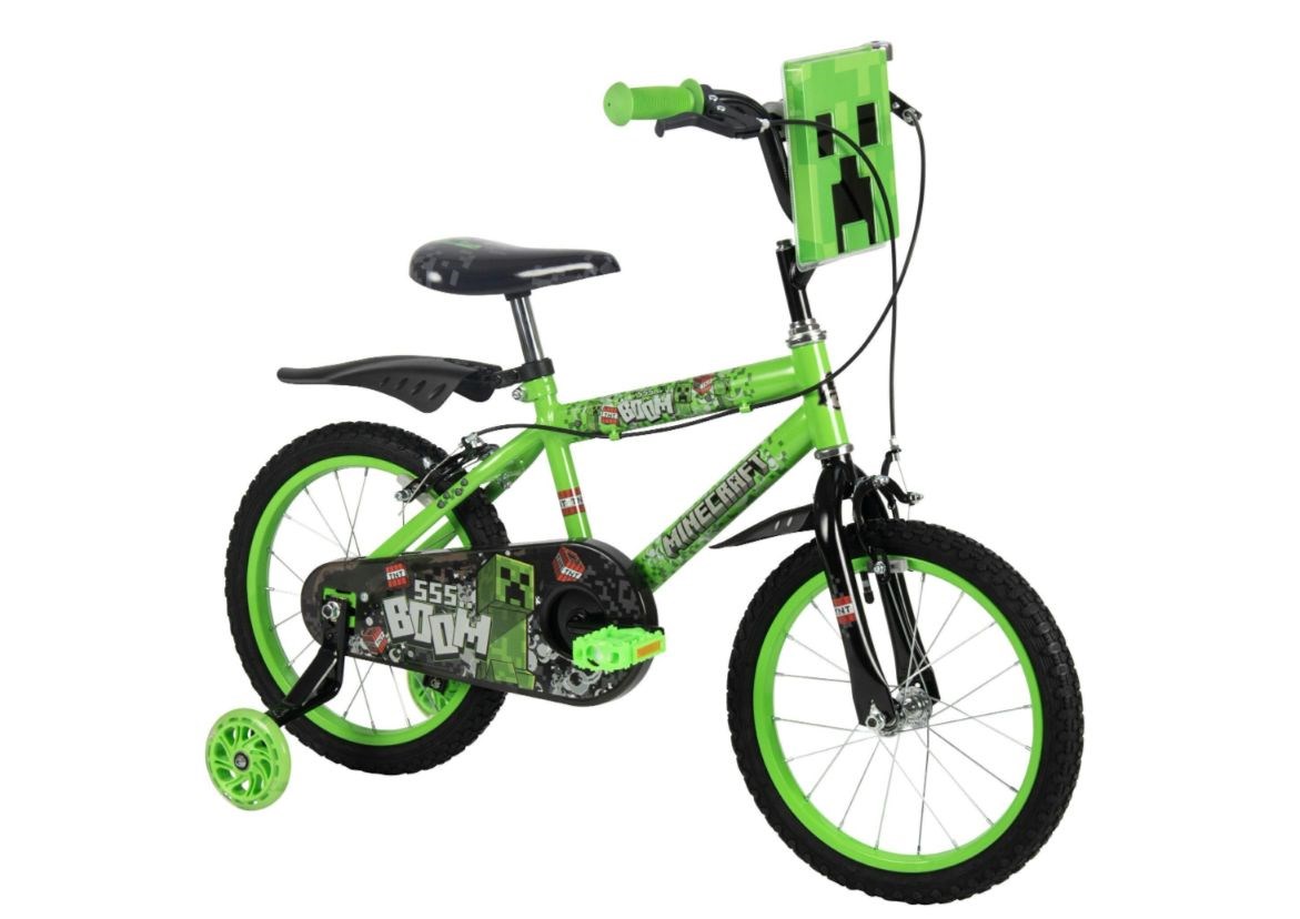 Huffy Minecraft 16" polkupyörä, vihreä 21404W